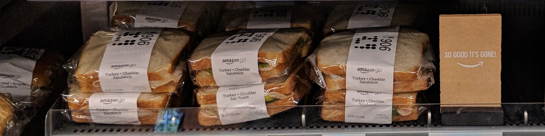 Photo within an Amazon Go store